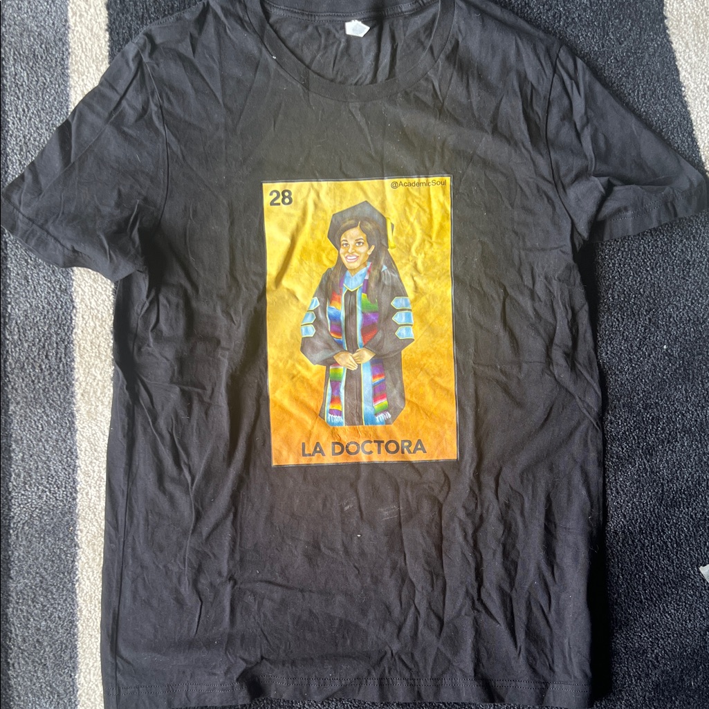 Bella Canvas Black La Doctora Graphic Tee Bella Canvas Black La Doctora Graphic Tee